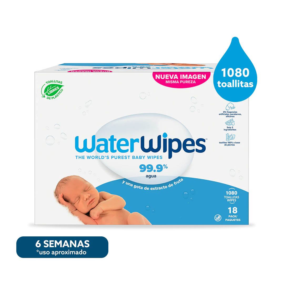 Toallitas Húmedas waterwipes x 1080