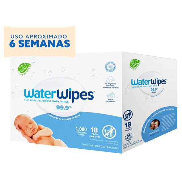 Toallitas Húmedas waterwipes x 1080