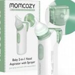 Momcozy Aspirador Nasal 2 En 1 Bebés Con Aerosol Nasal Bn005 Color Verde Claro
